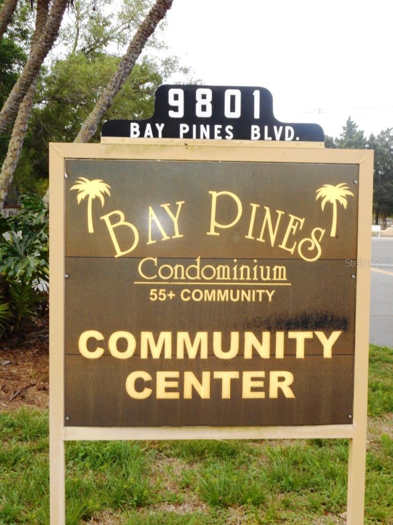 COMMUNITY CENTER SIGN