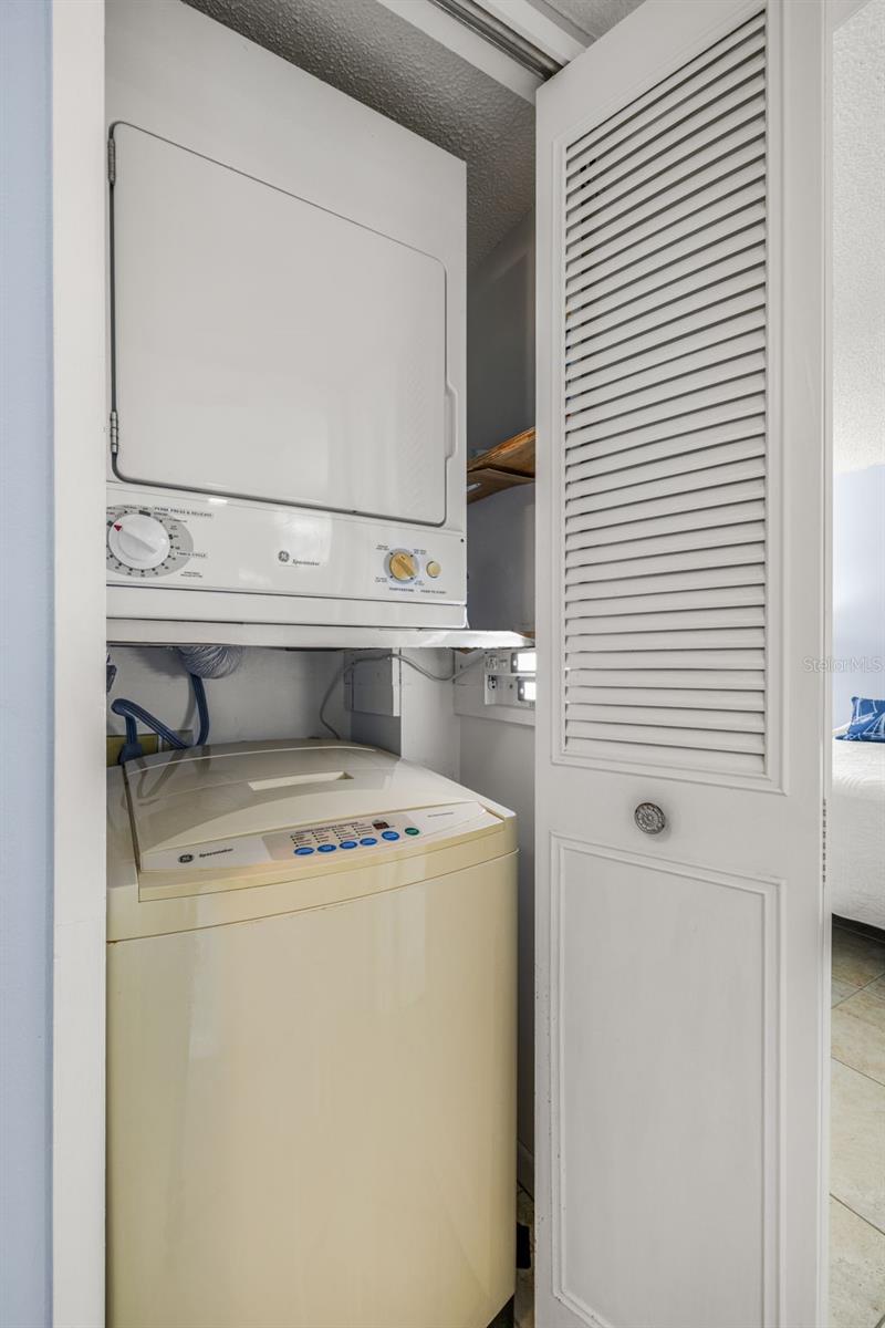 Laundry closet