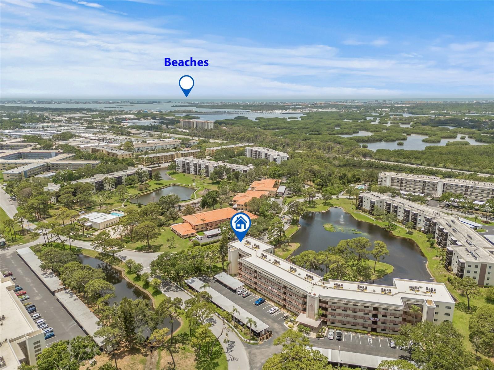 Easy access to Gulf beaches—sun, sand, and sunsets are close by.