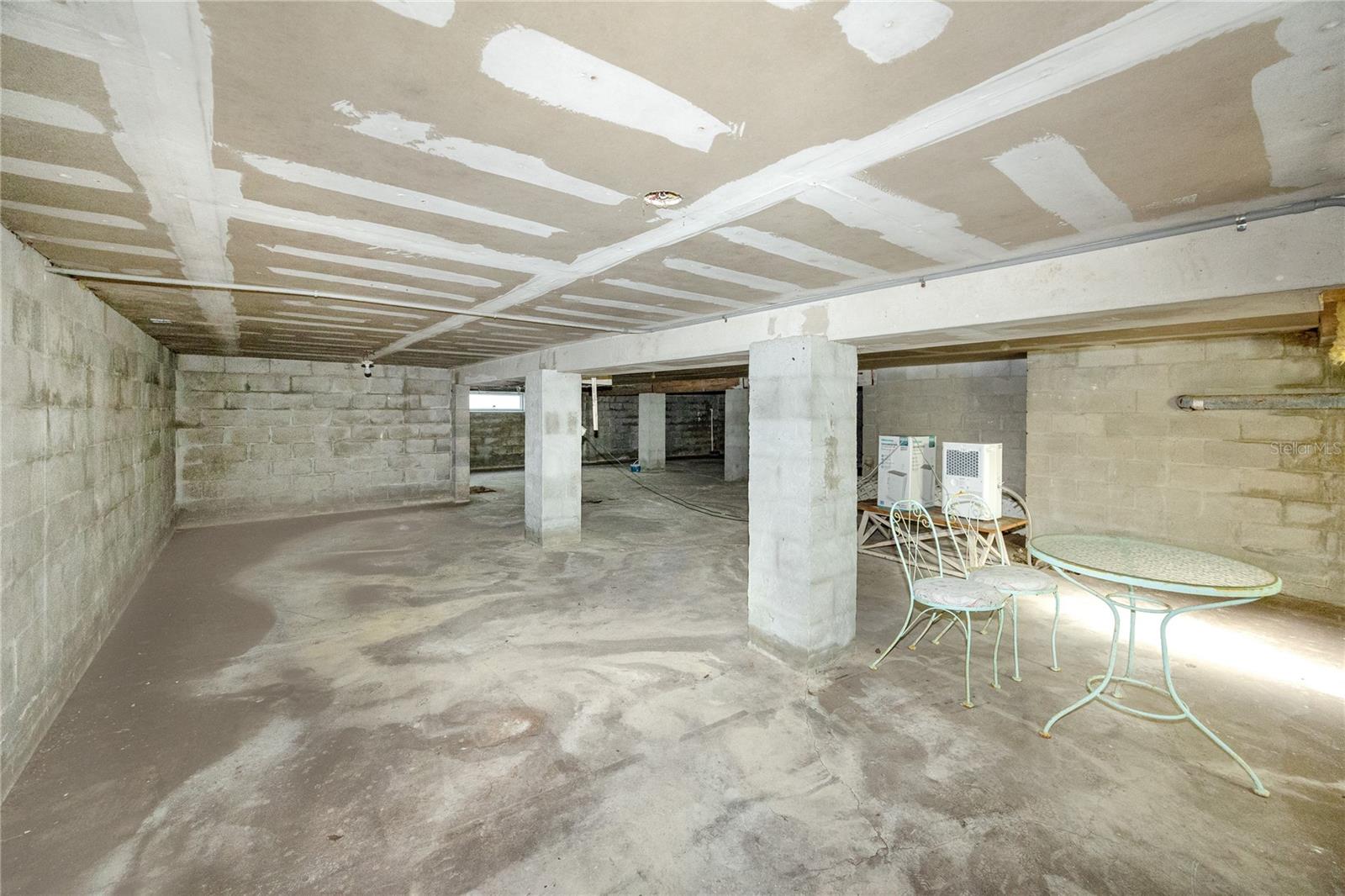 Stem Wall elevation, can be used as storage