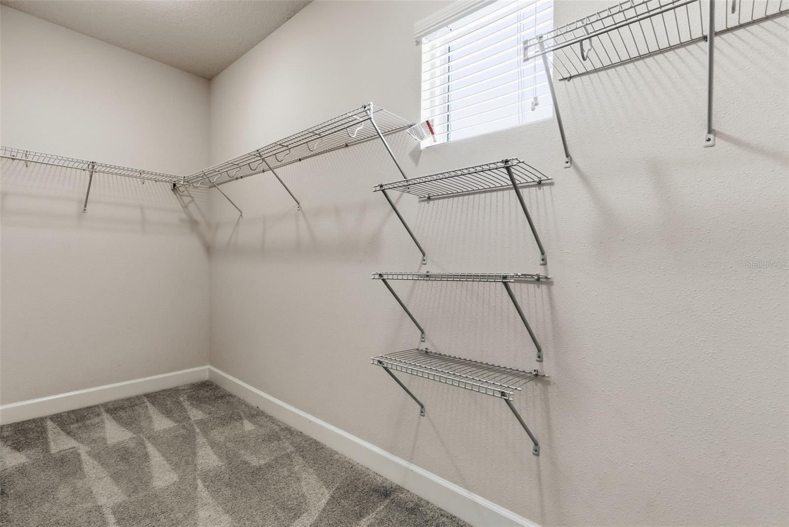 Primary Walk In Closet