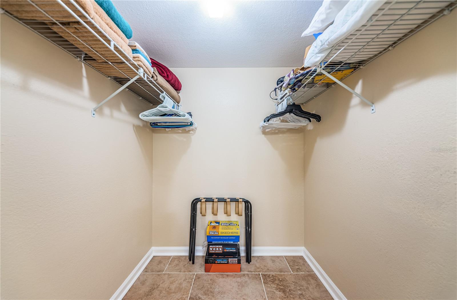 Large walk in closet