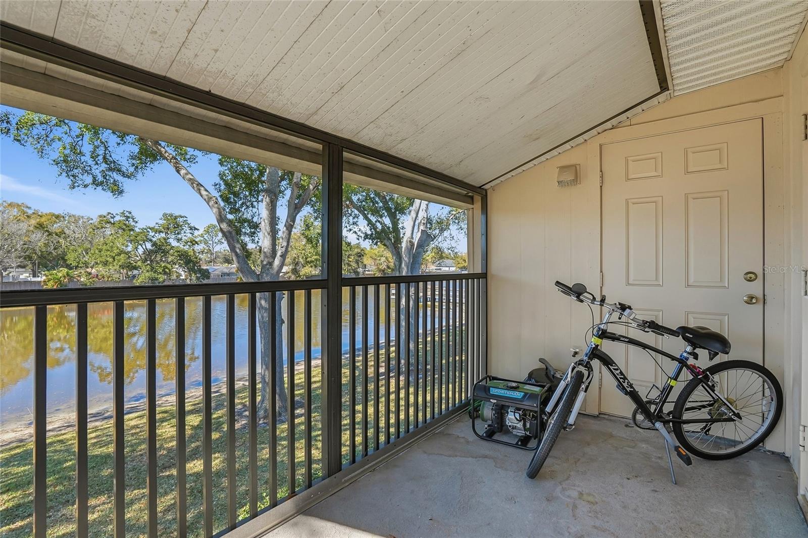 Back Porch - view toward Northwest