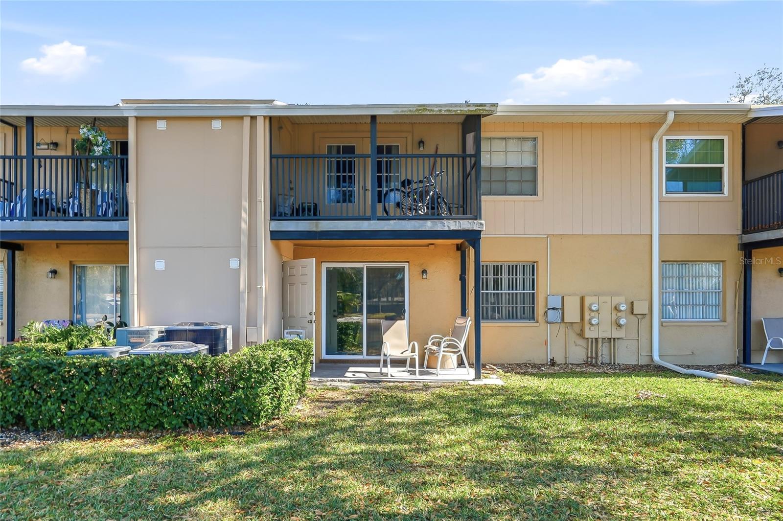 Rear View of Unit from West