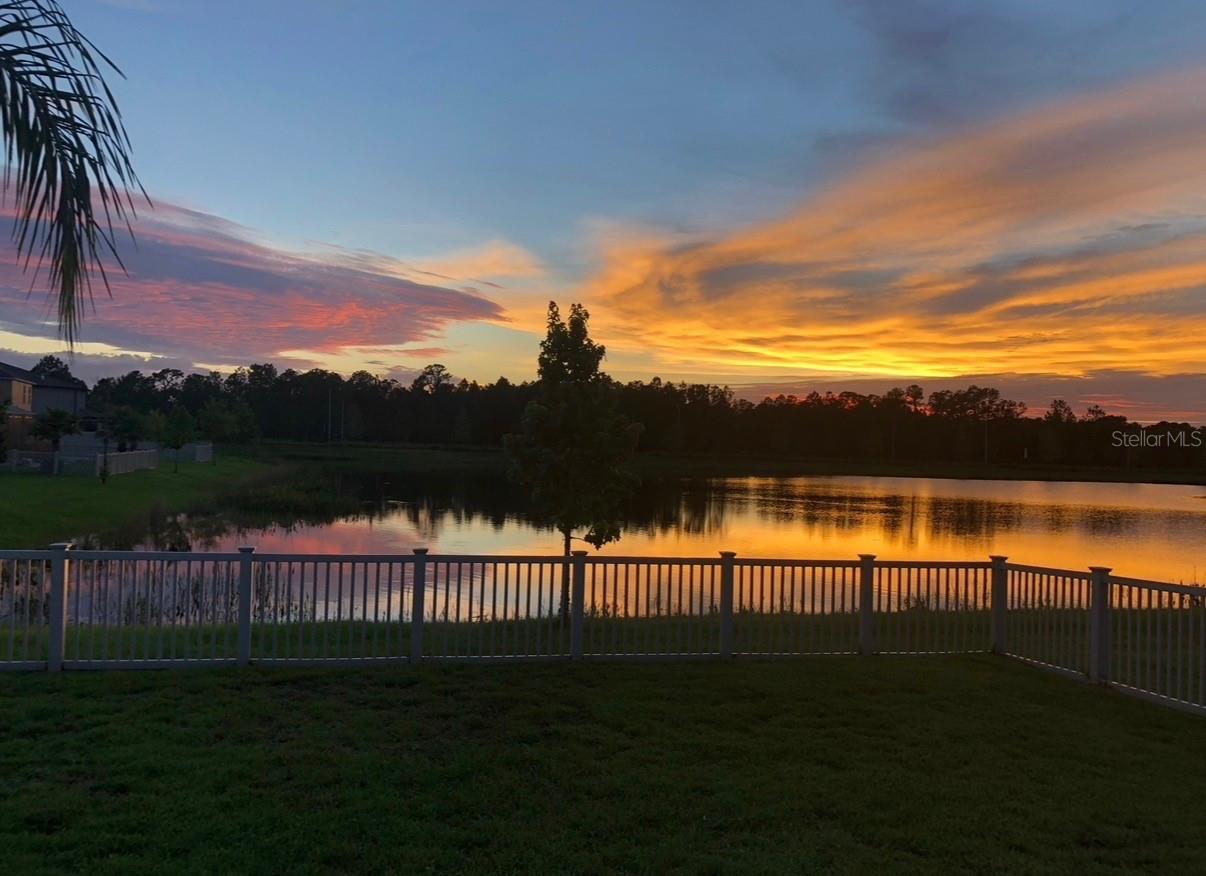Sunsets from the Back yard!
