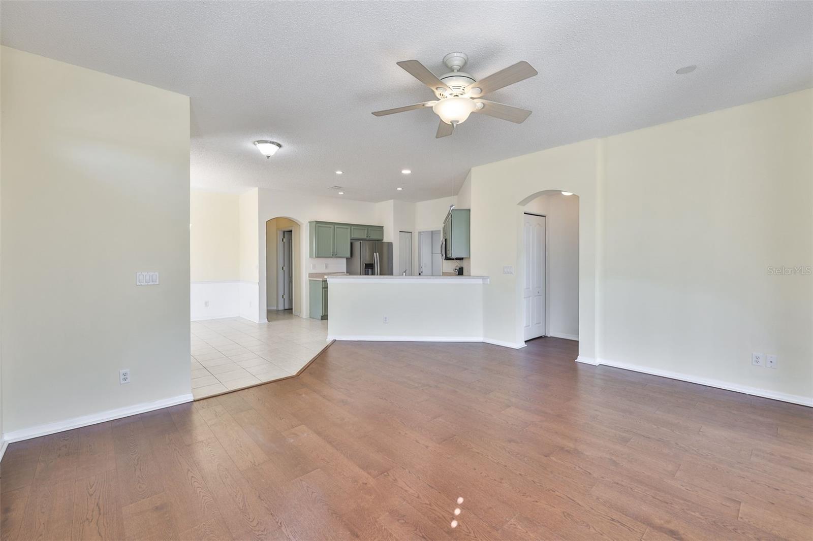 Family Room looking from Lanai