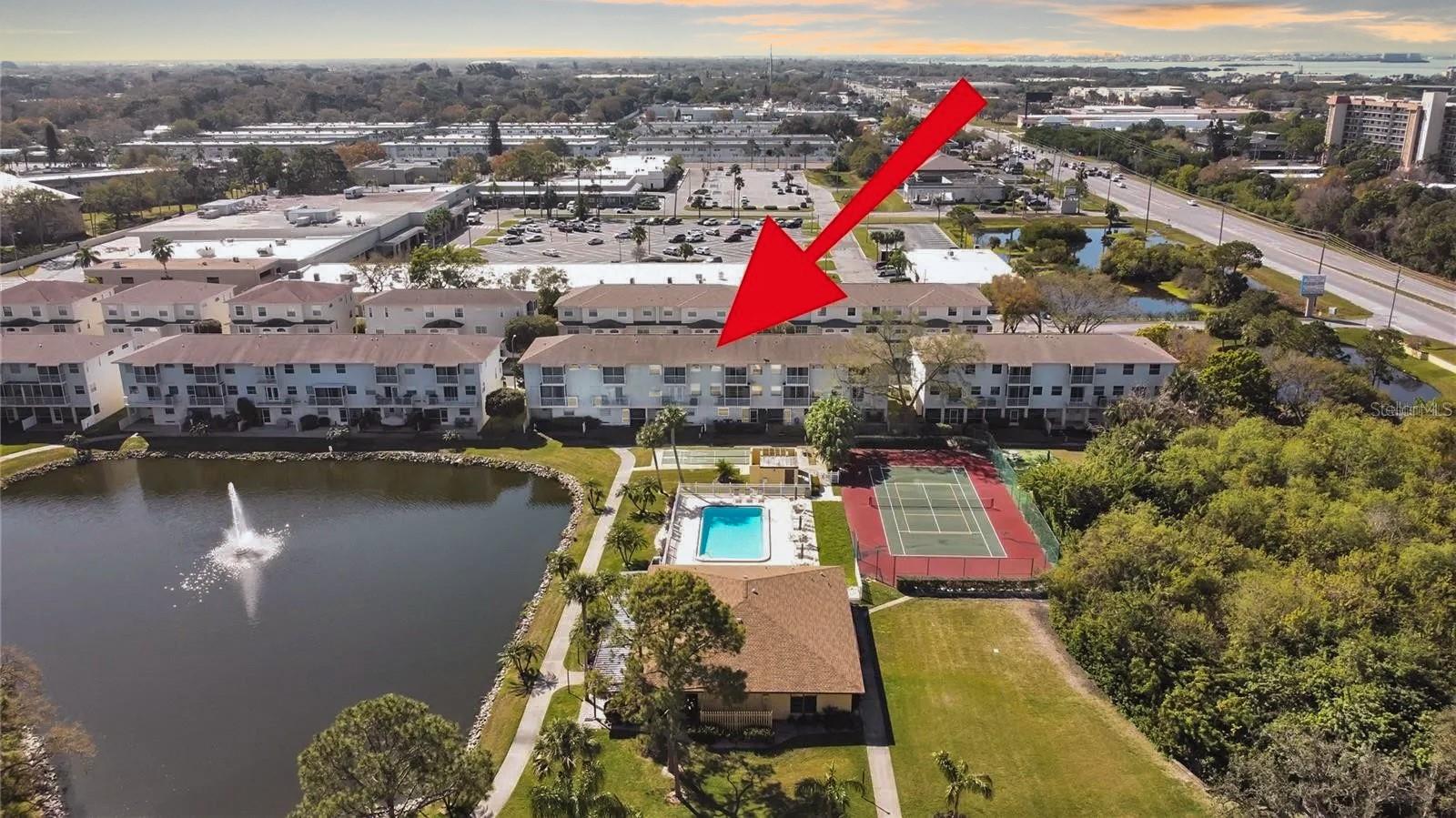 POND VIEWS FROM ALL OF YOUR PATIOS!