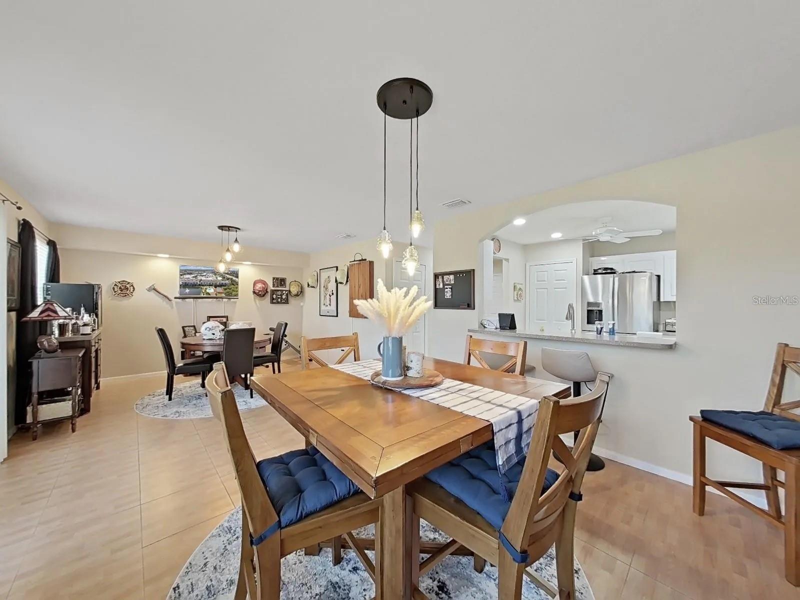 DINING ROOM AND LIVING ROOM