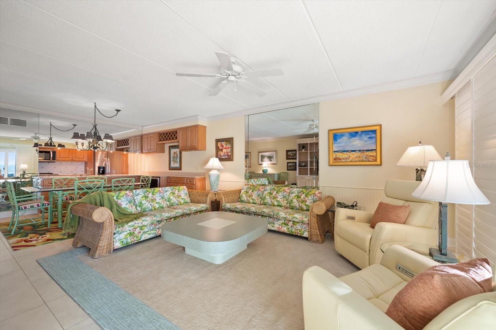 Entertain beautifully in this lovely FURNISHED beach property.
