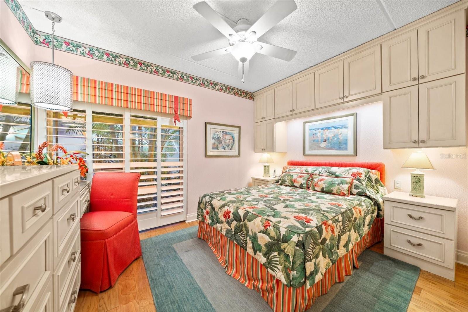 Ground level bedroom one with exquisite furnishings!