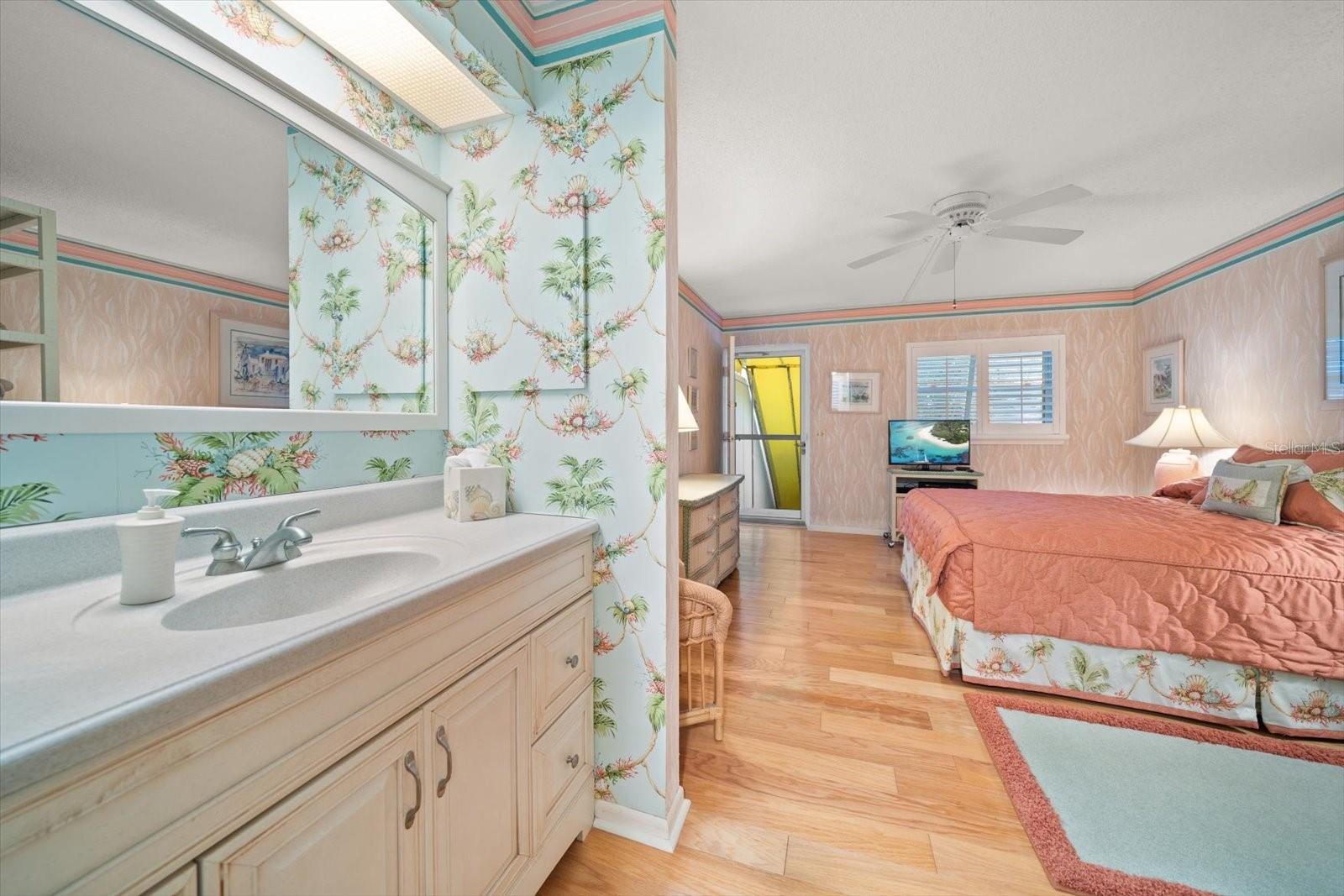 Third bedroom upstairs area.