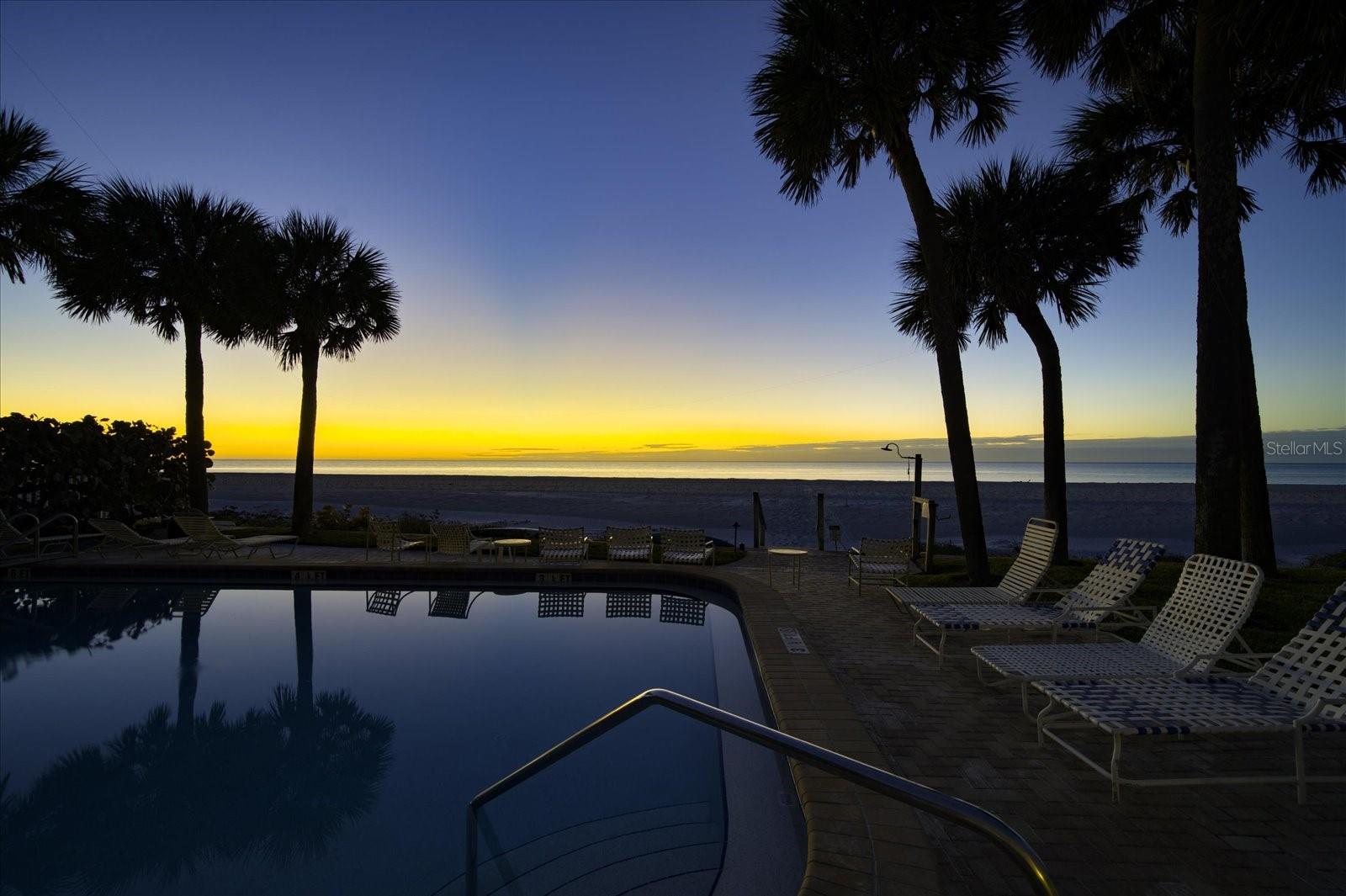 Sunsets are a daily experience!