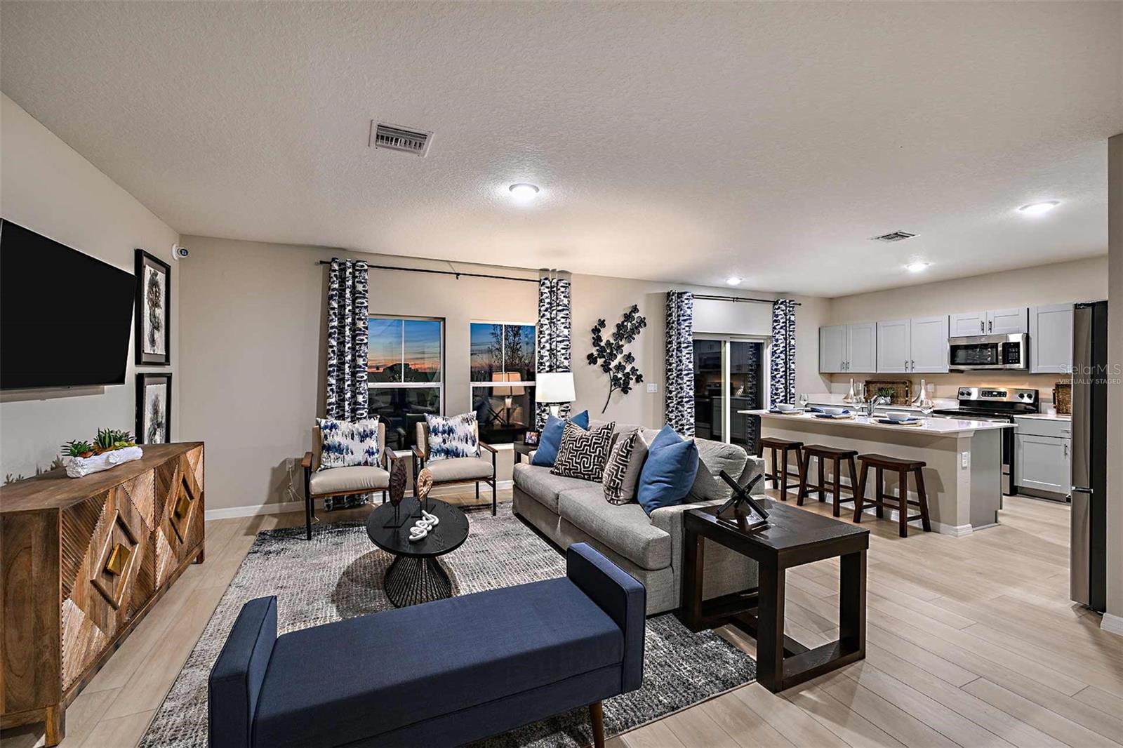 model home/virtually staged