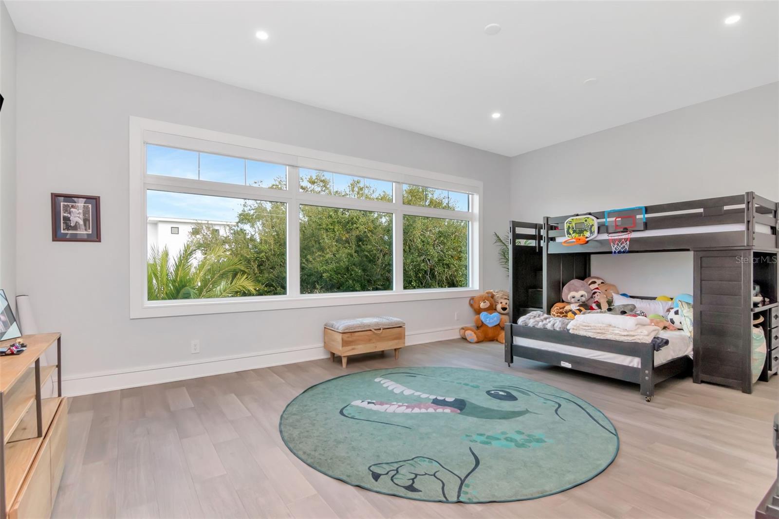 second floor guest bed