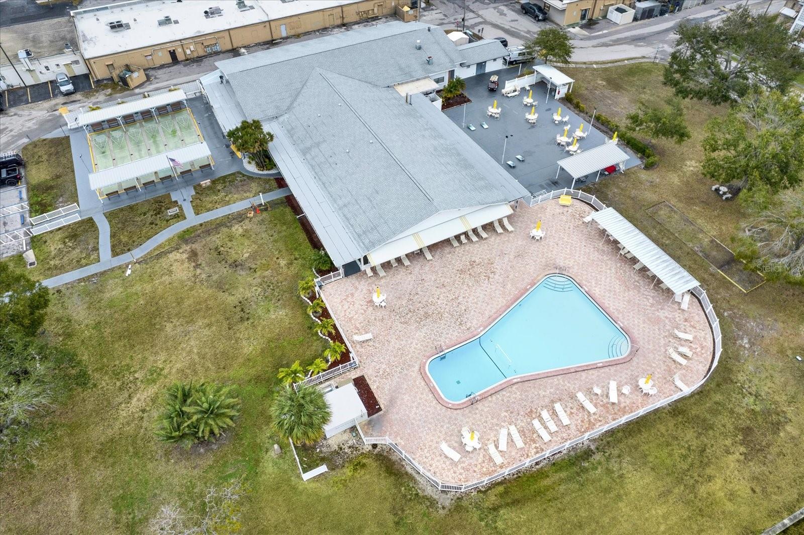 Club House and Swimming Pool
