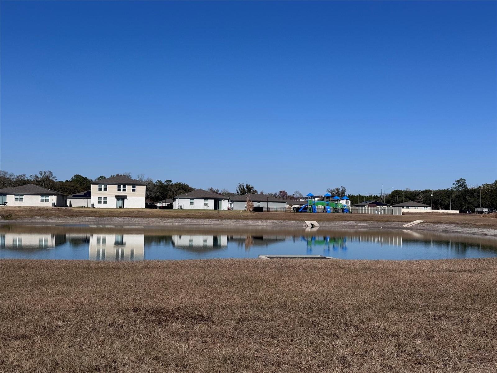 water view back of the home