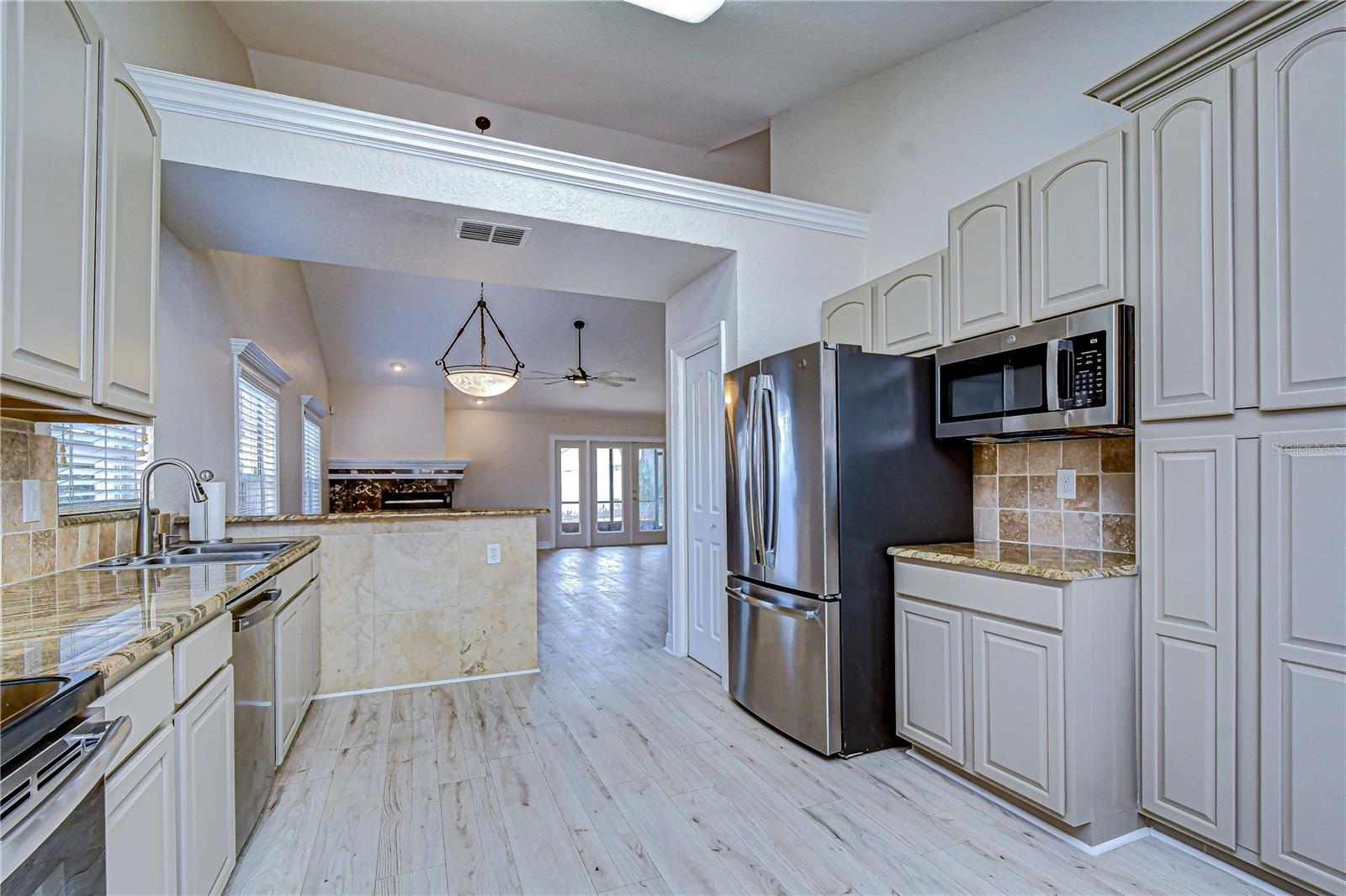 Kitchen from Living Room