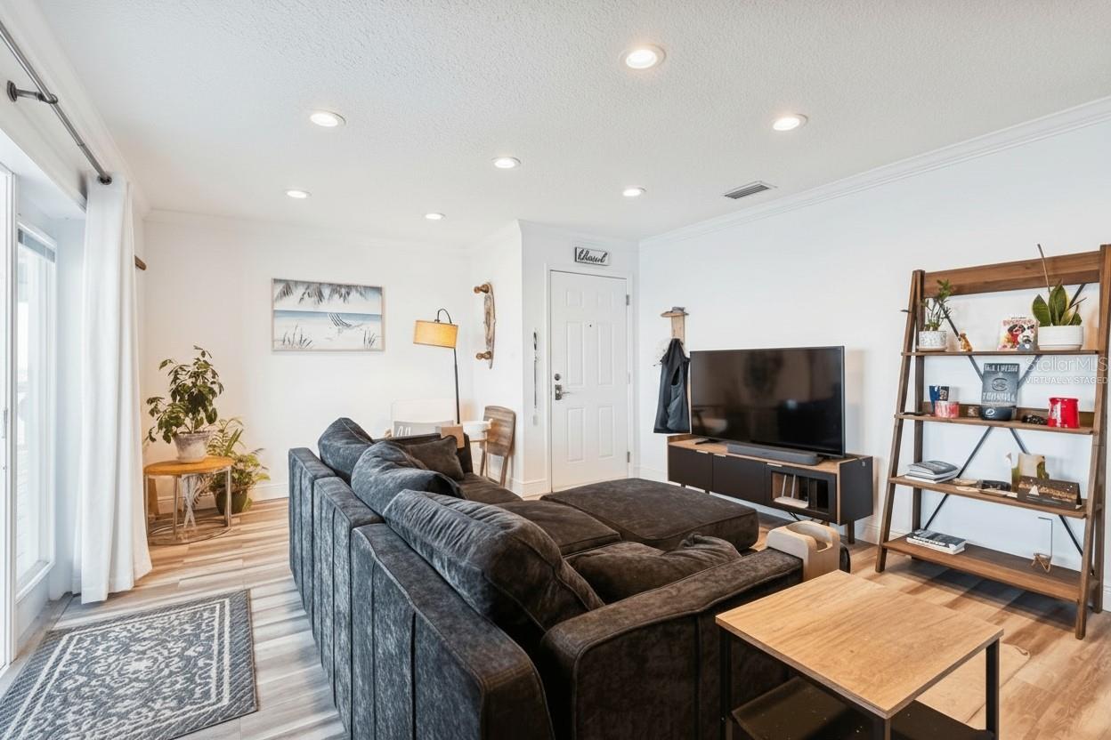 Living Room - Virtually Staged