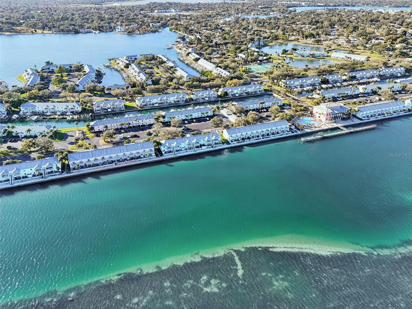 Channel in front of Home