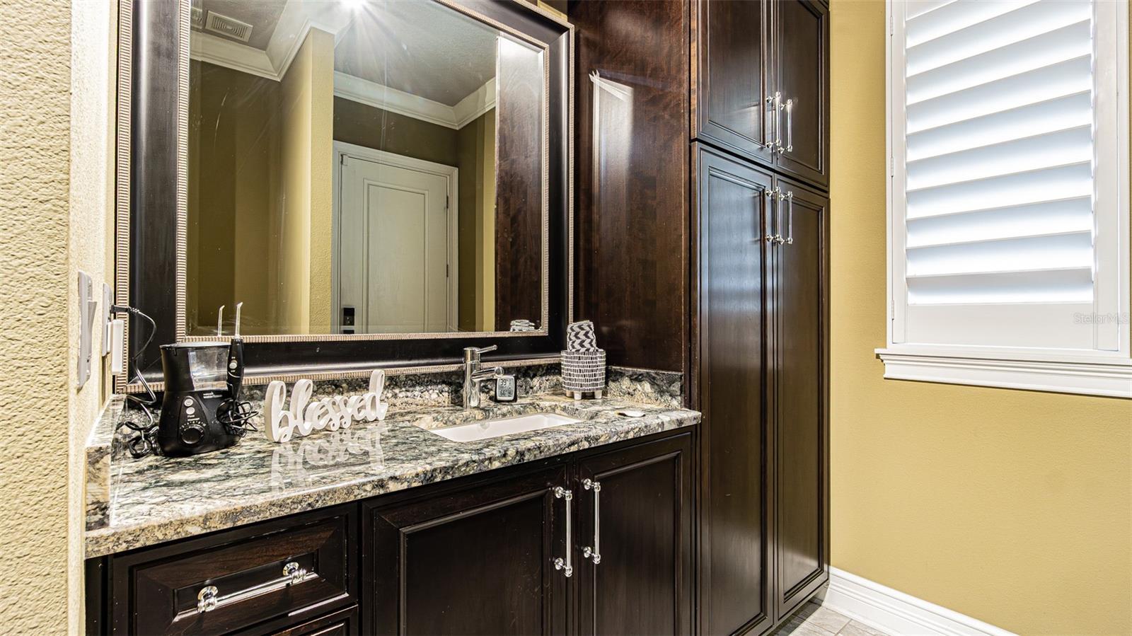 Primary bathroom vanity 2