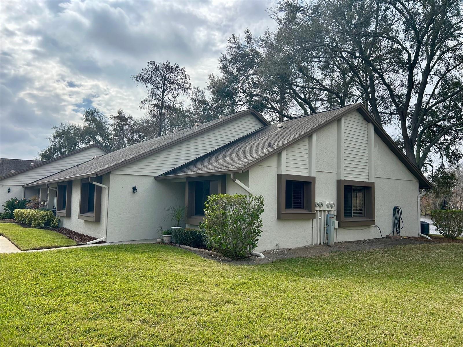 Front Exterior - End Unit - Lake View