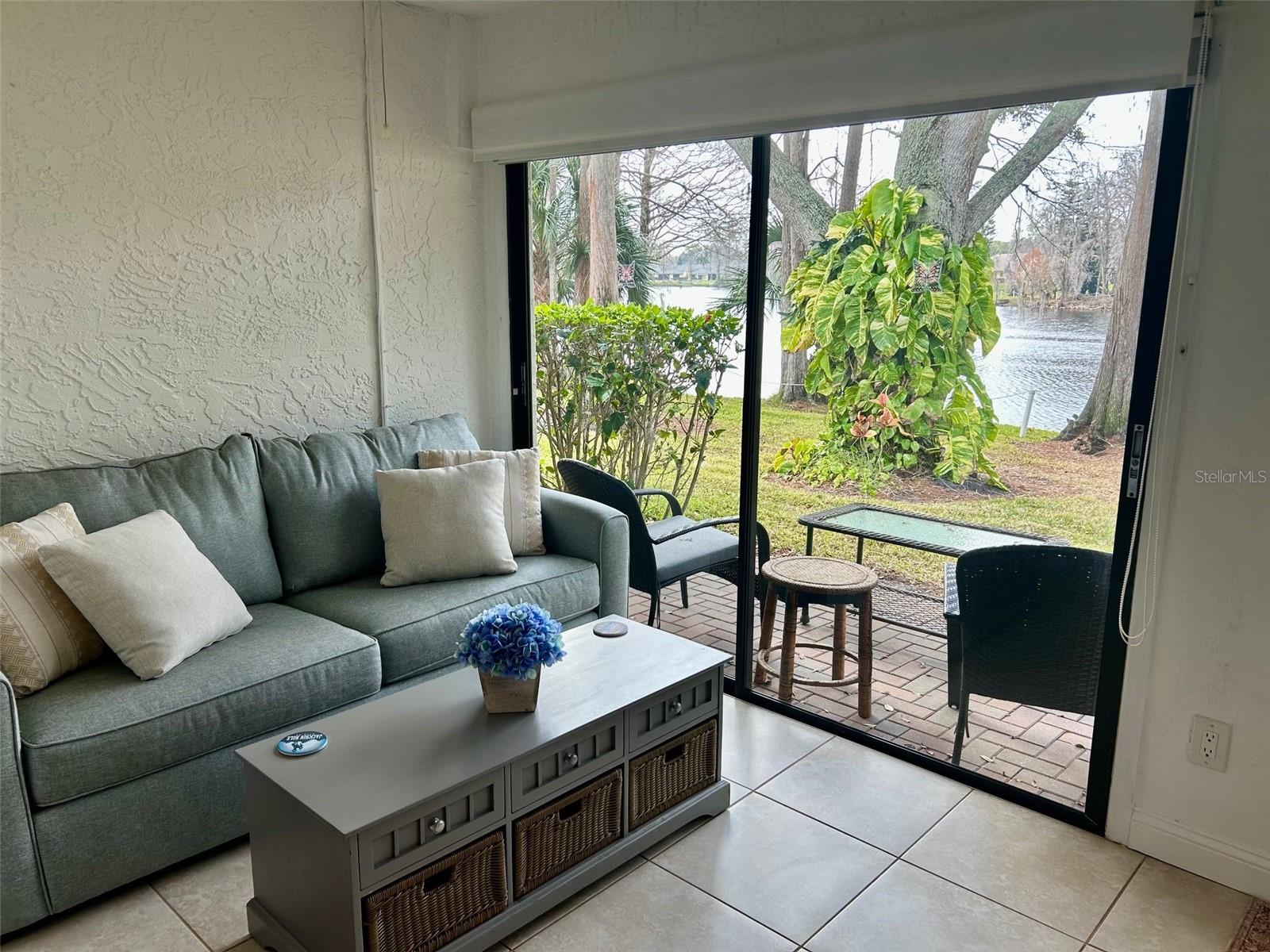 Great Room With Bamboo Floors