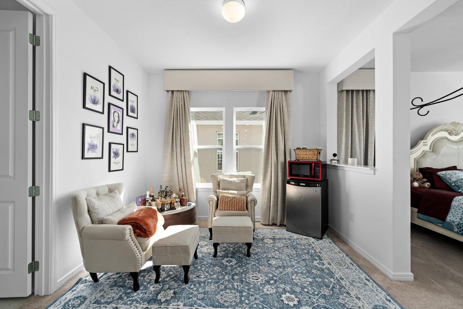 Primary Suite sitting area upstairs