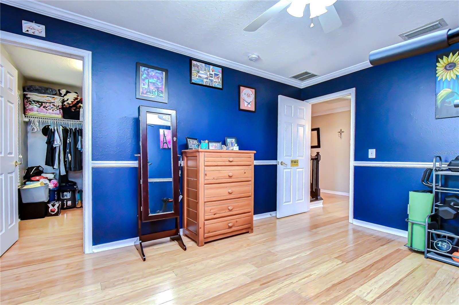 Chair rail adds an elegant touch!