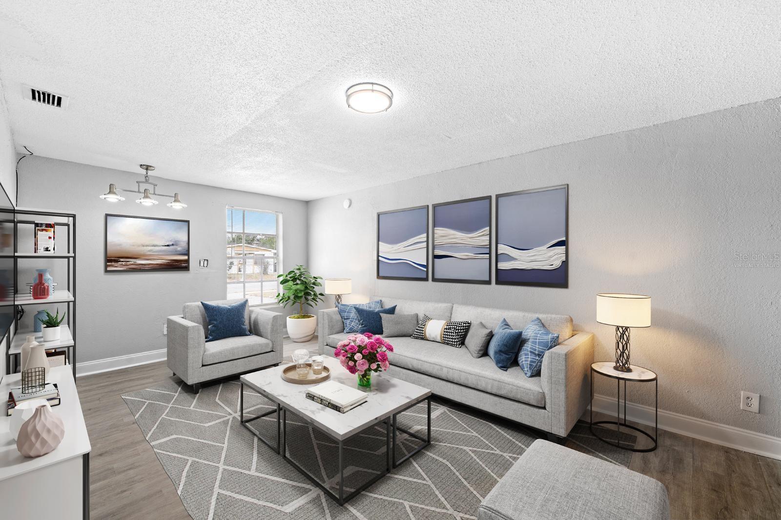 Living Room *Virtually Staged*