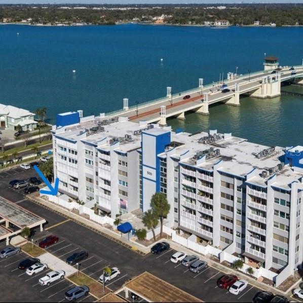 Corner Unit with private walk out patio area. Room for storage, bikes or kayak