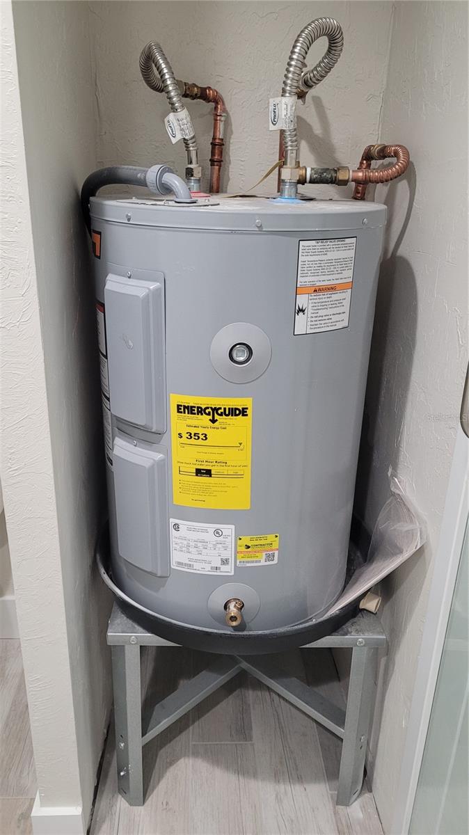 New water heater