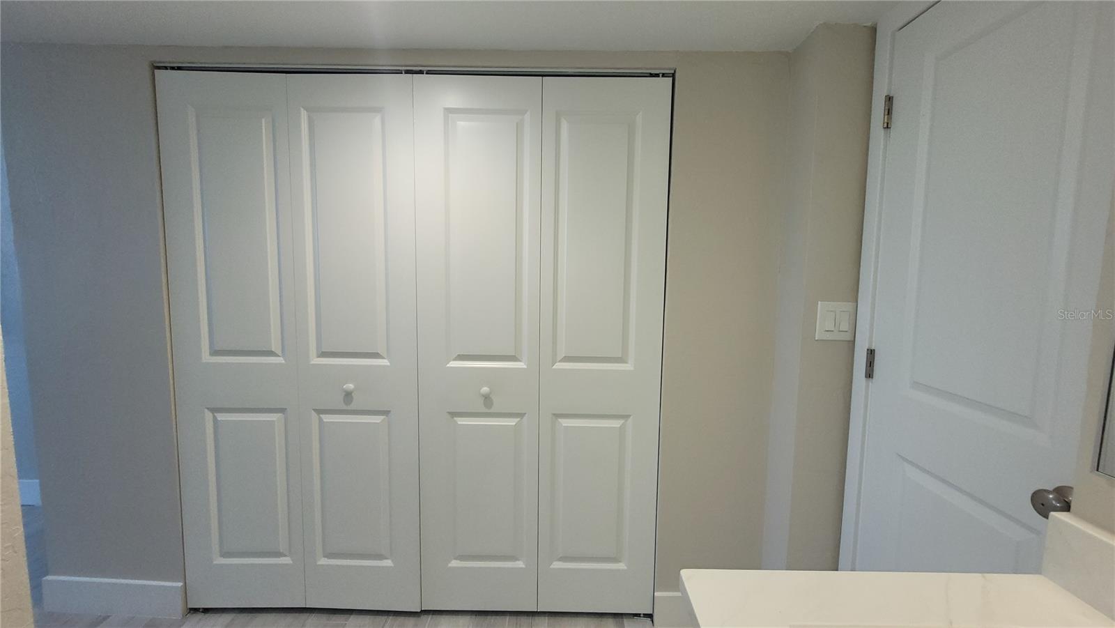 Master bedroom closet