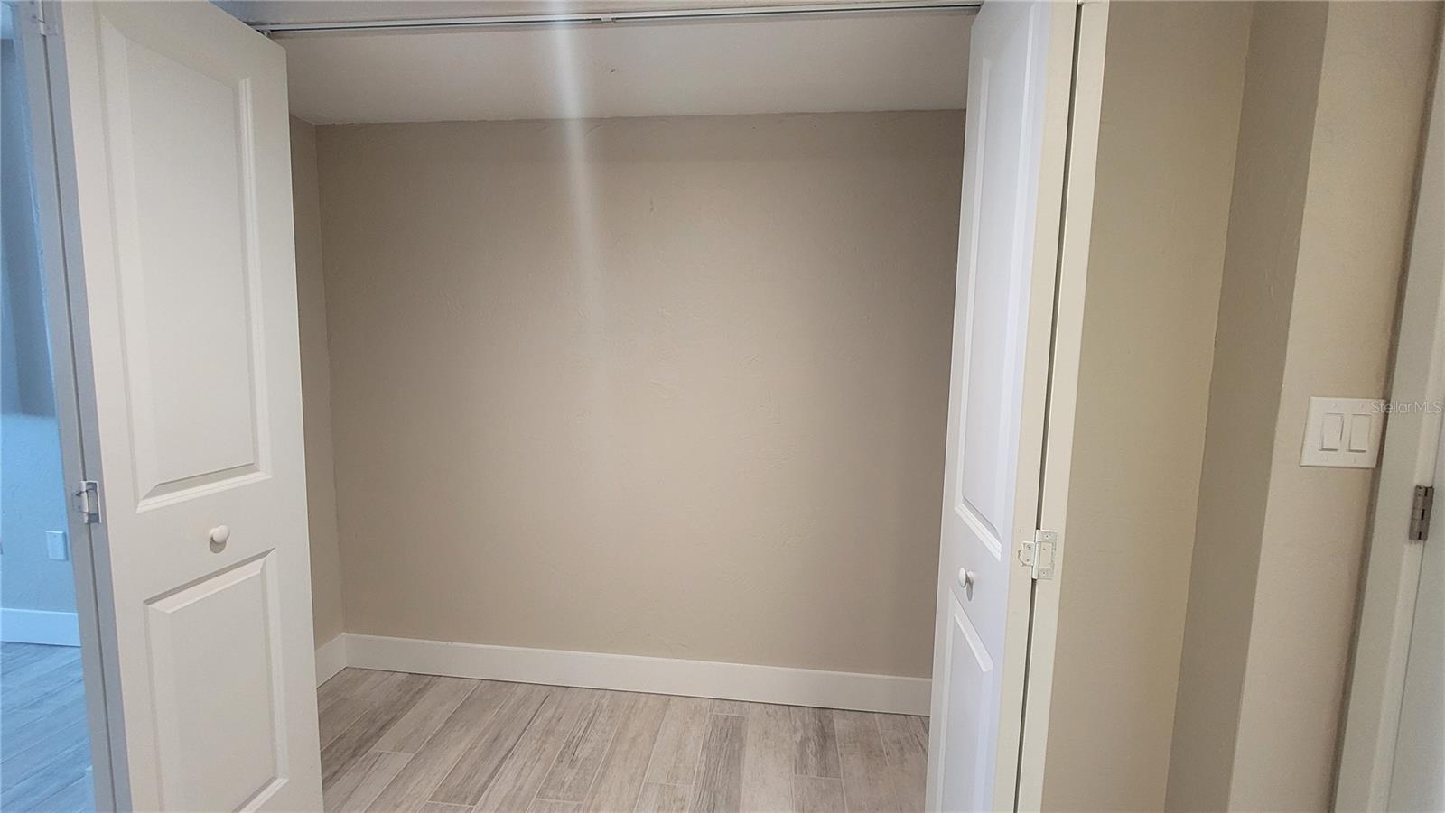 Master bedroom closet