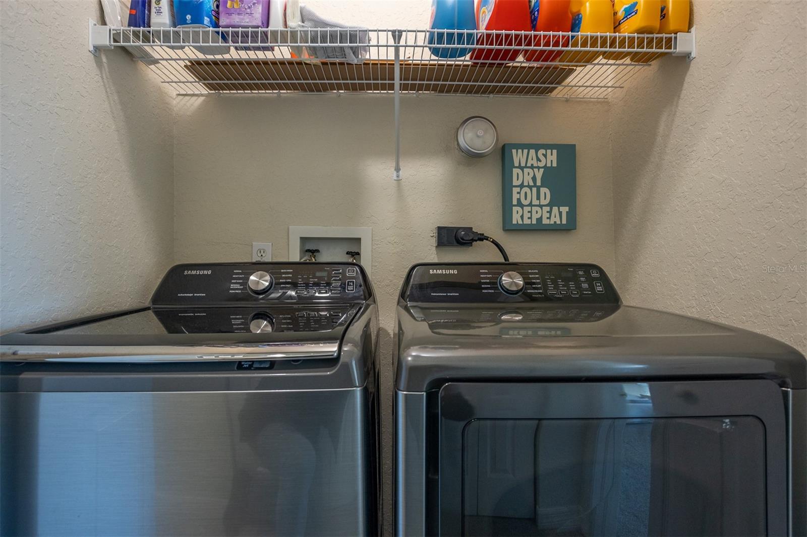 Laundry closet on 3rd living floor