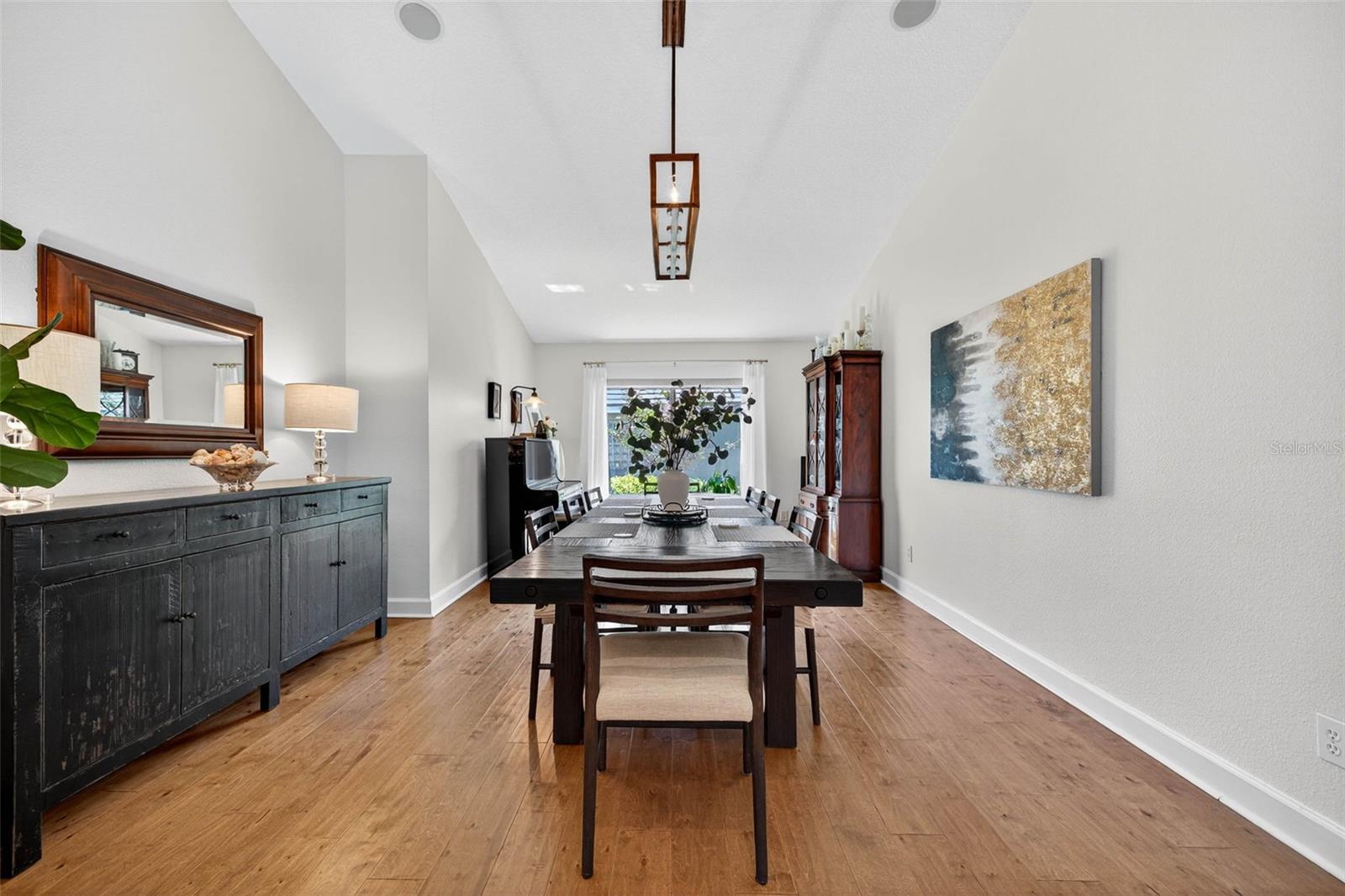 Formal dining area