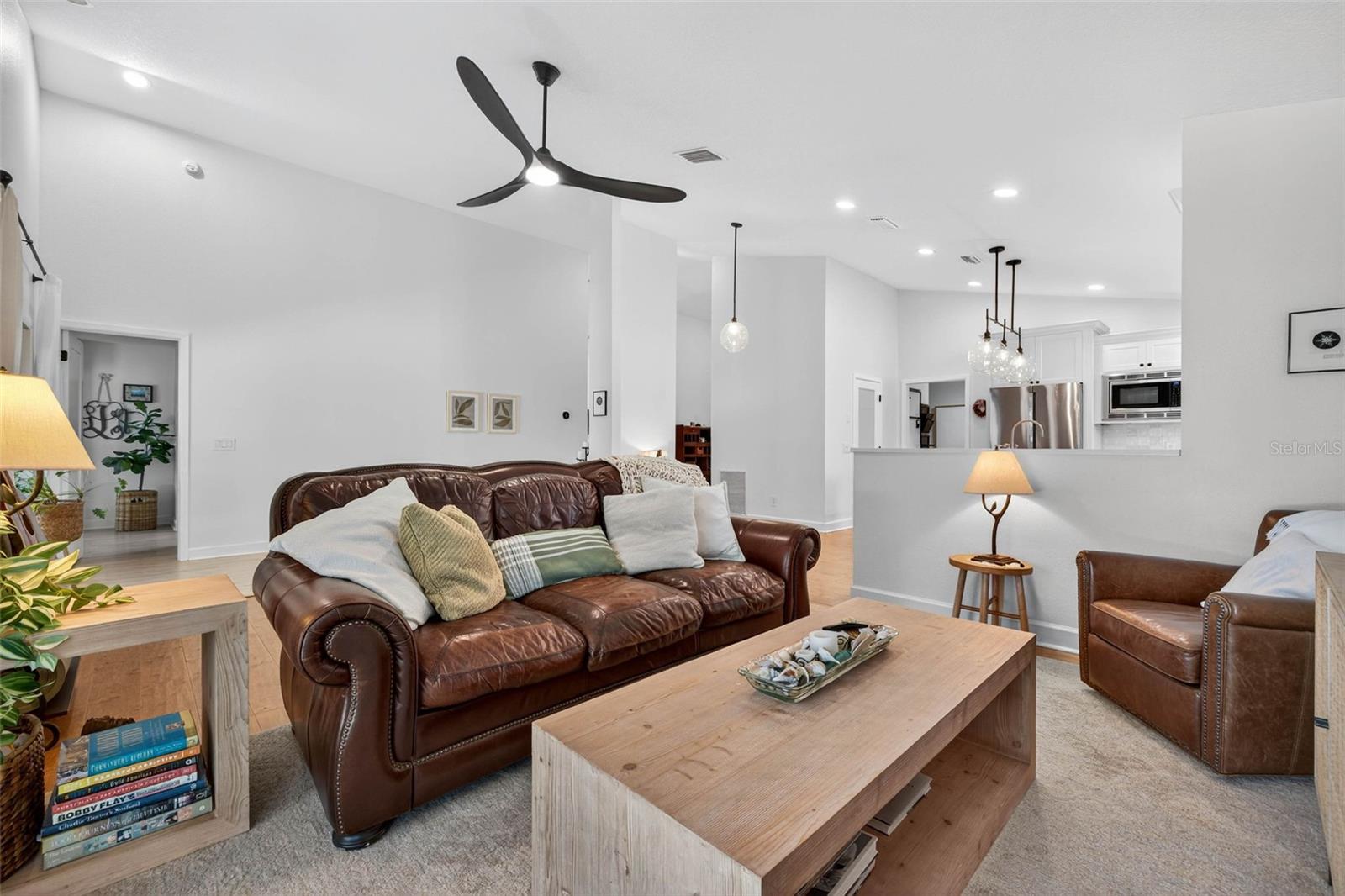 Spacious family room