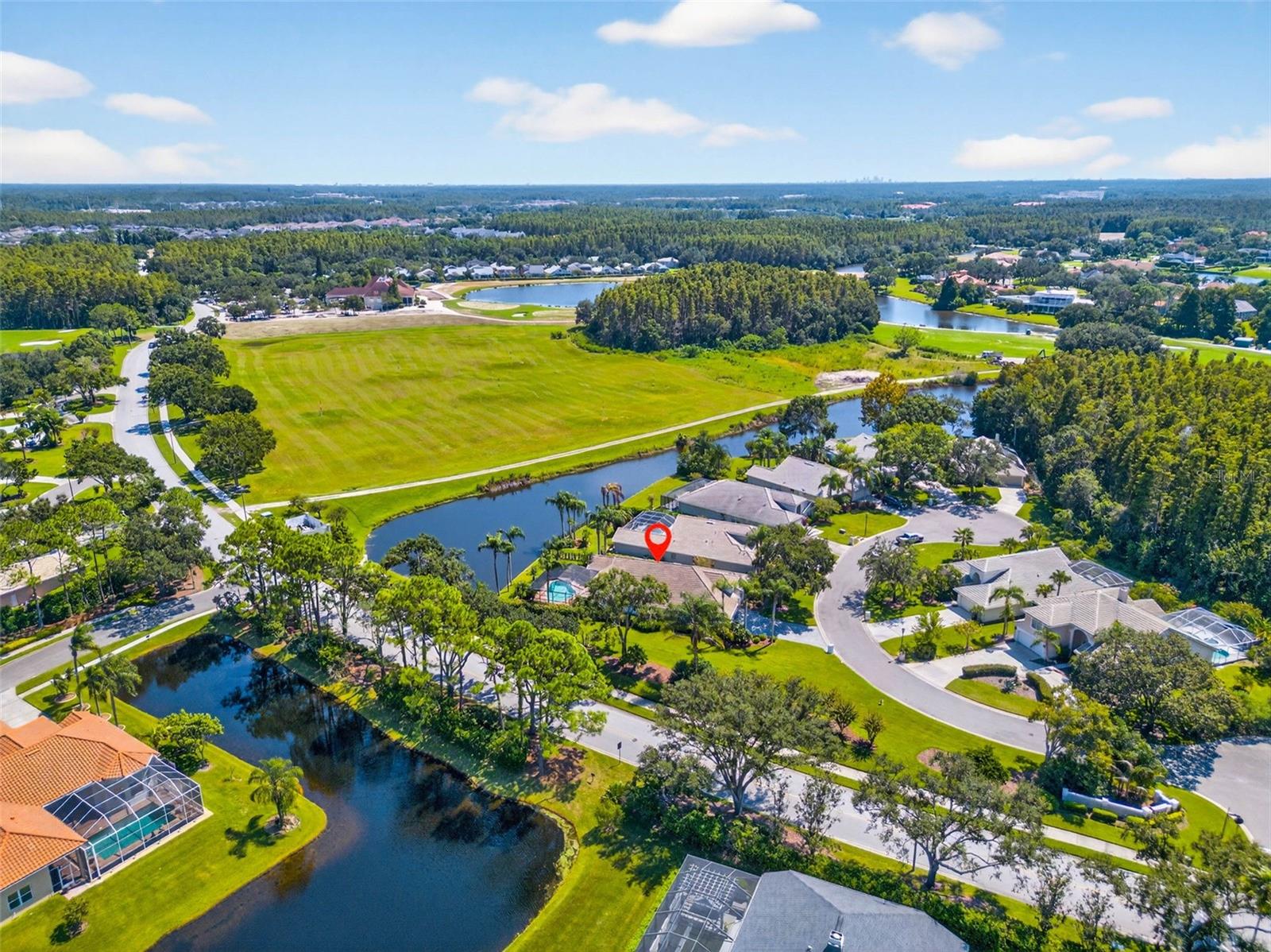 Pond Views on a dead end street