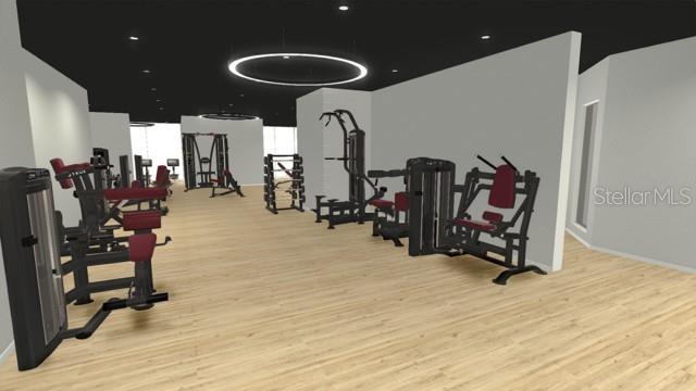 Photo renderings of what the Athletic Club will look like after the renovations are complete in March