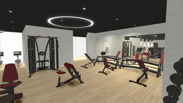 Photo renderings of what the Athletic Club will look like after the renovations are complete in March