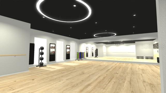 Photo renderings of what the Athletic Club will look like after the renovations are complete in March