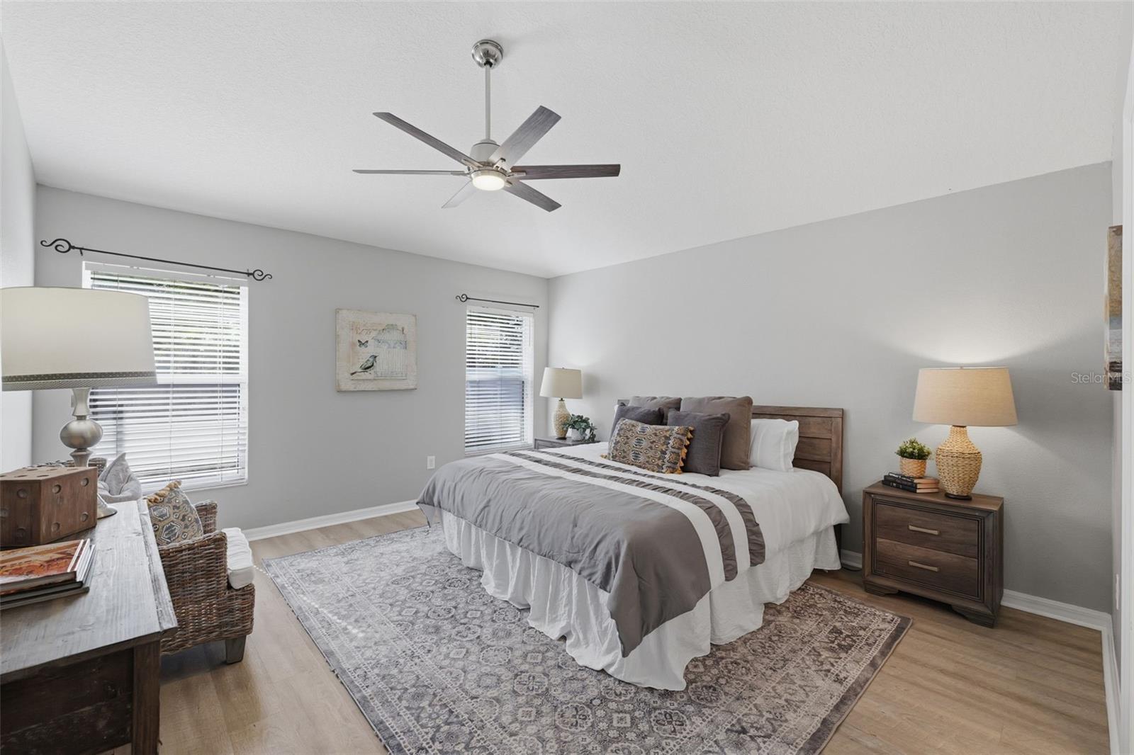 Comfortable primary suite with plenty of room to unwind.