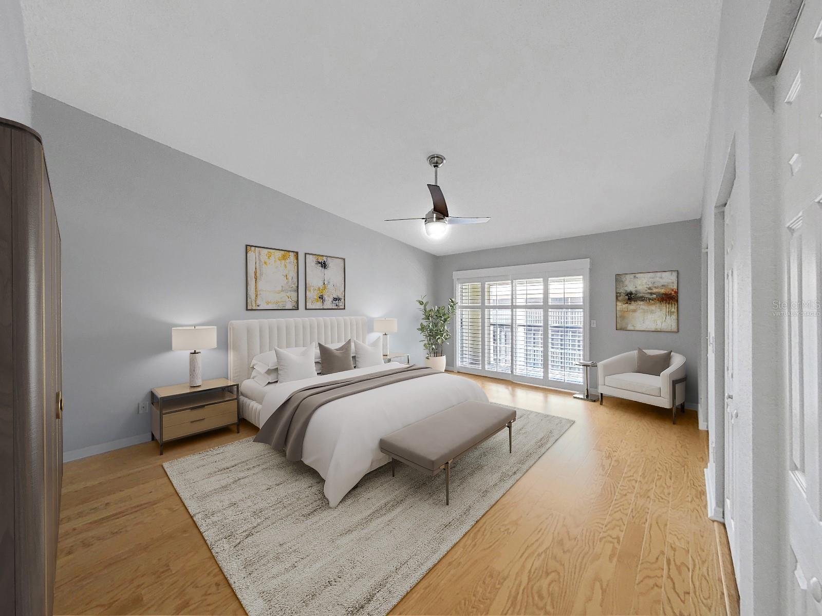 This photo is virtually staged