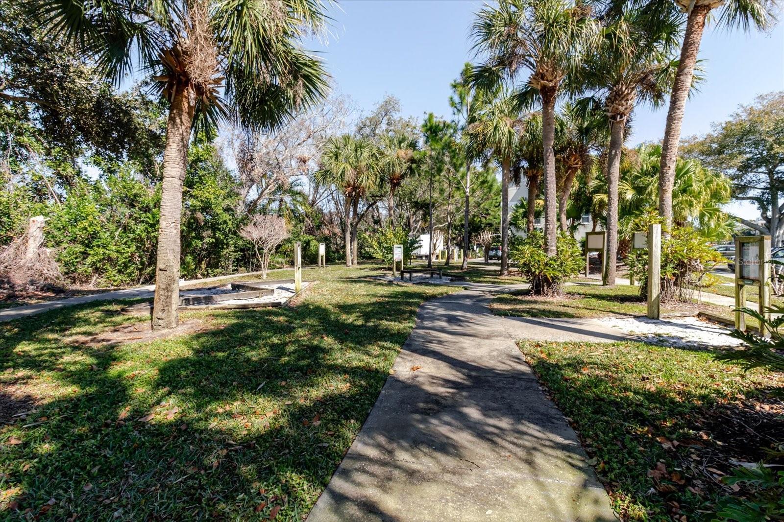 Utopian Park with lake