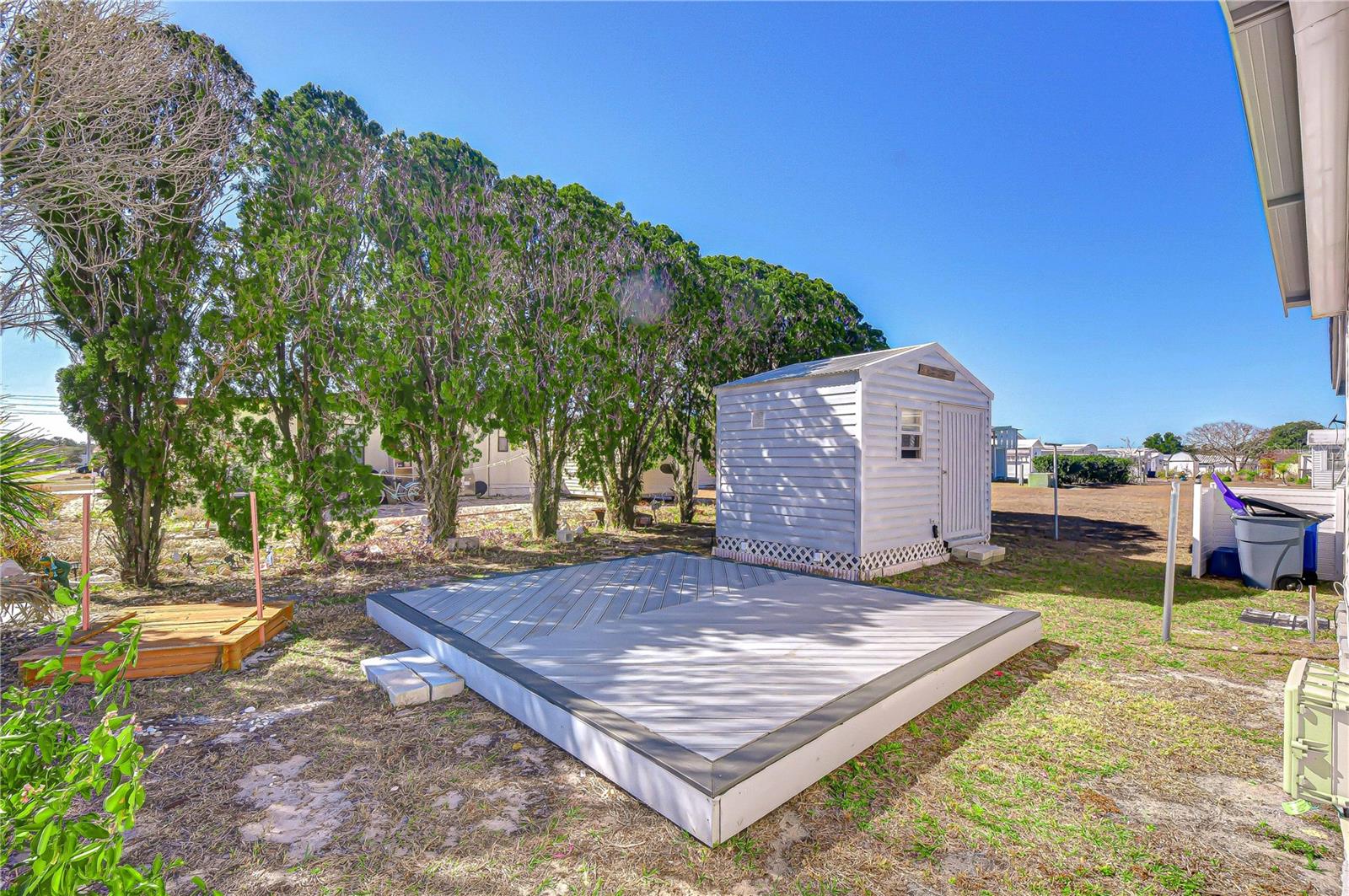 Back yard Sitting area