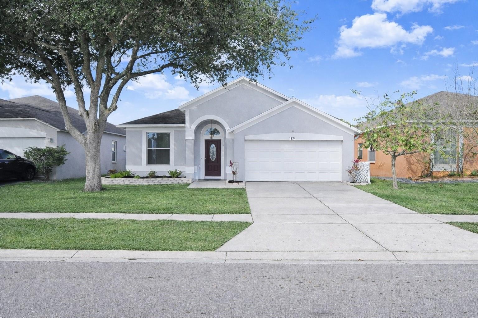 Front - AI Enhanced Lawn