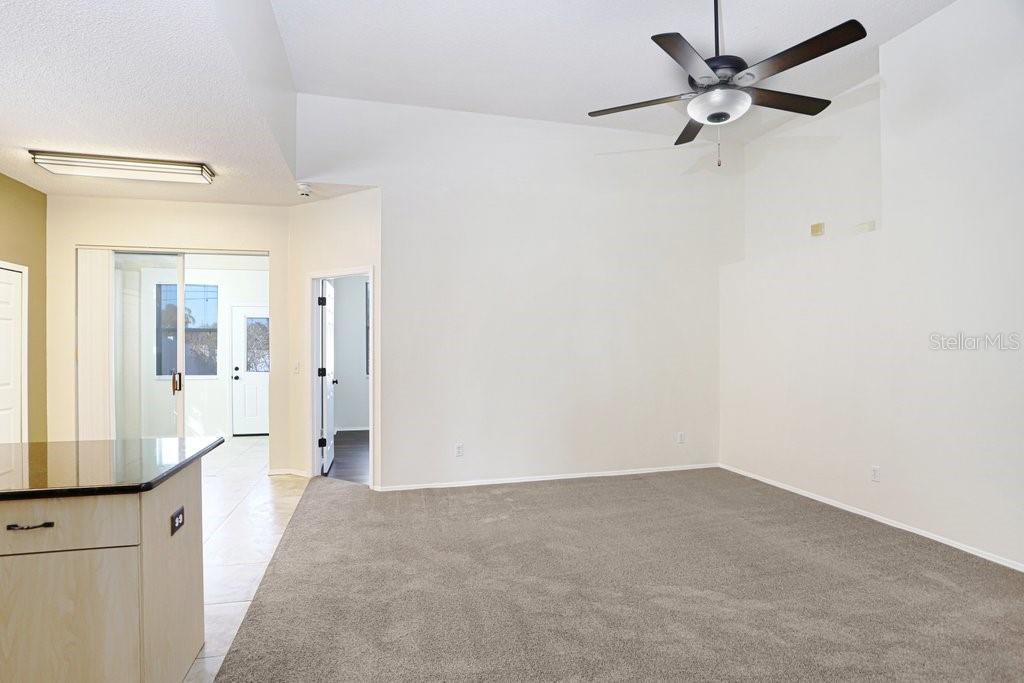 Family Room off of Kitchen