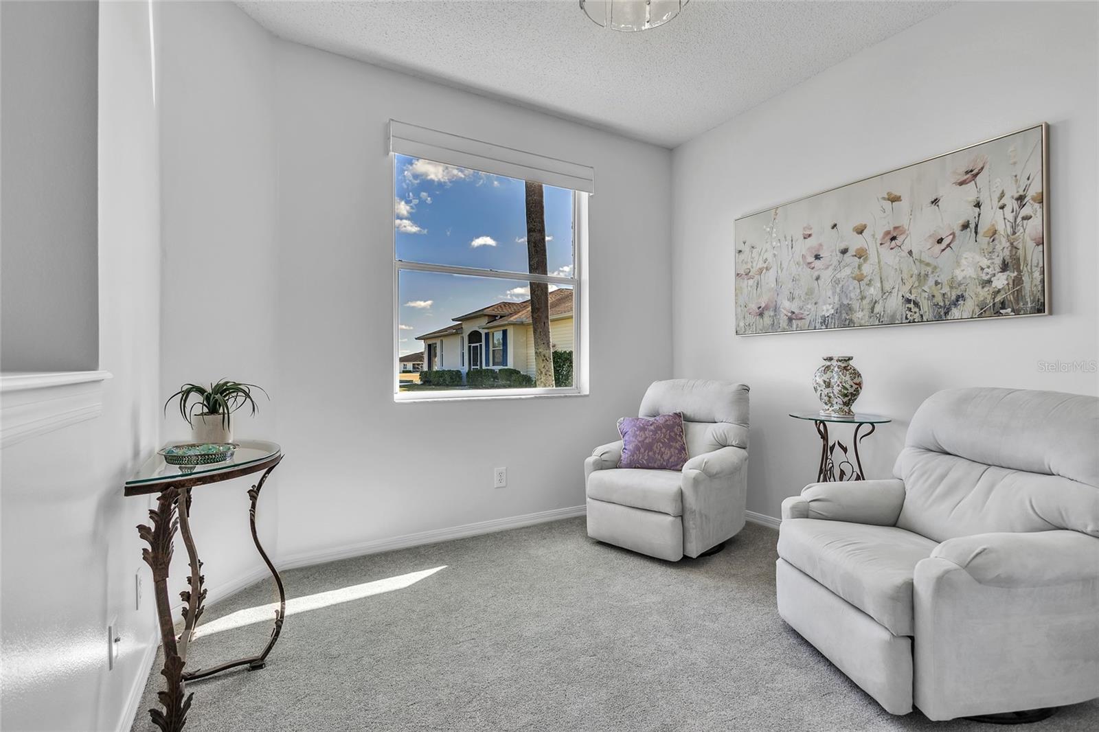 Flex room: TV room, office, dining area...