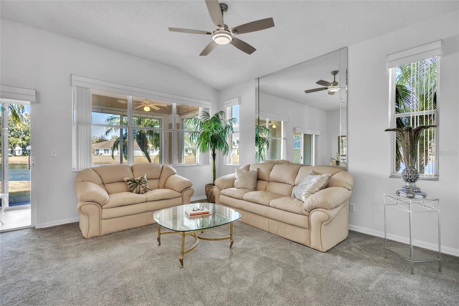 Furniture shown will transfer upon sale.