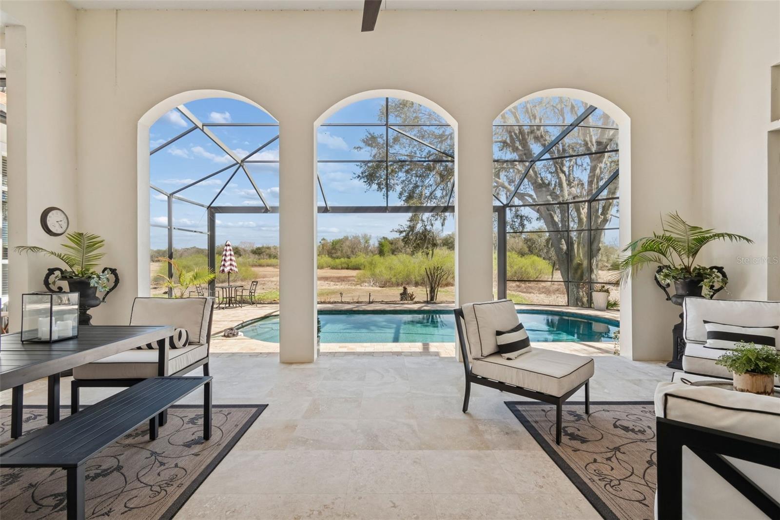 Expansive Covered Lanai