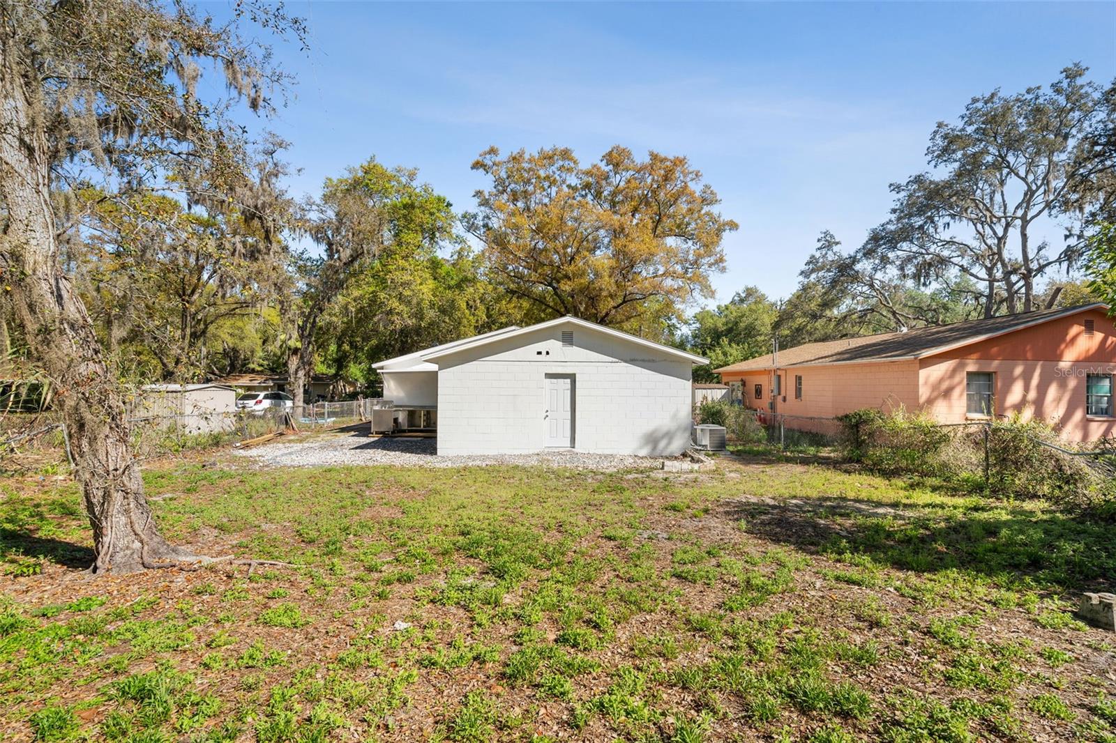 Back patio garden crenshaw